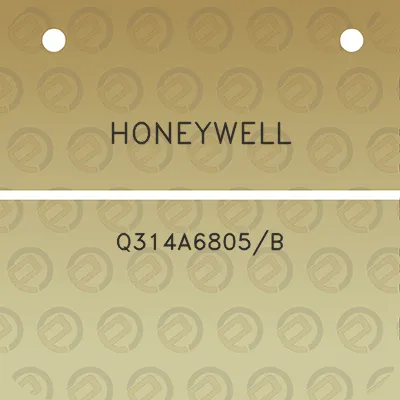 honeywell-q314a6805b