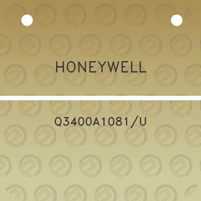 honeywell-q3400a1081u