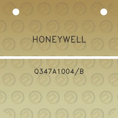 honeywell-q347a1004b