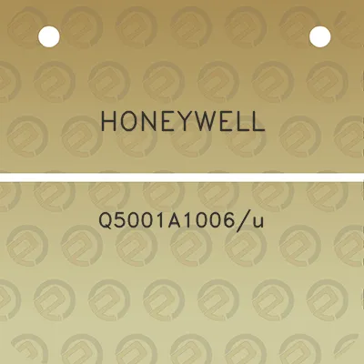 honeywell-q5001a1006u