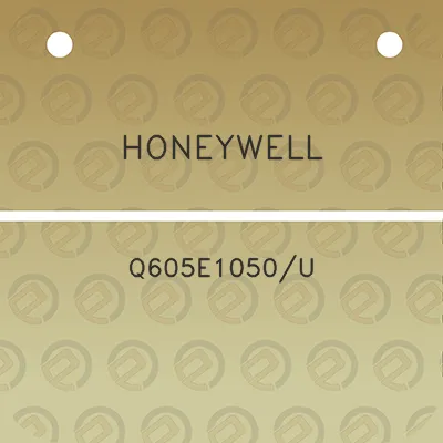 honeywell-q605e1050u