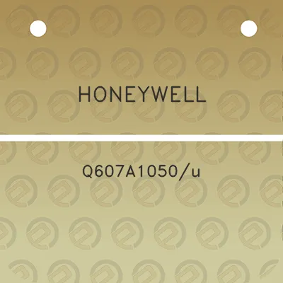 honeywell-q607a1050u