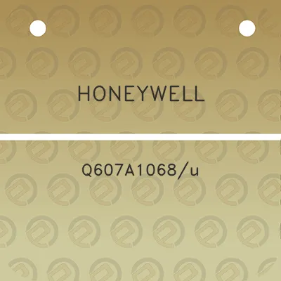 honeywell-q607a1068u