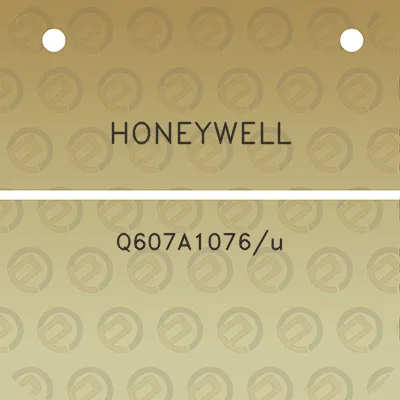 honeywell-q607a1076u