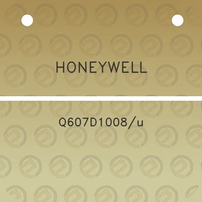 honeywell-q607d1008u