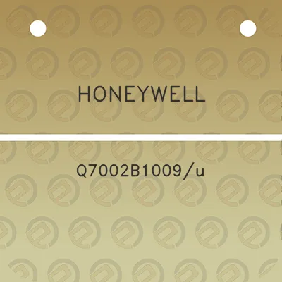 honeywell-q7002b1009u