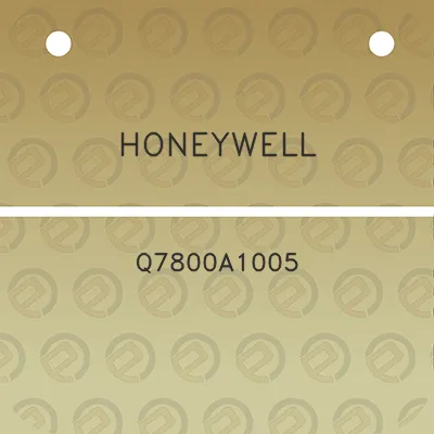 honeywell-q7800a1005