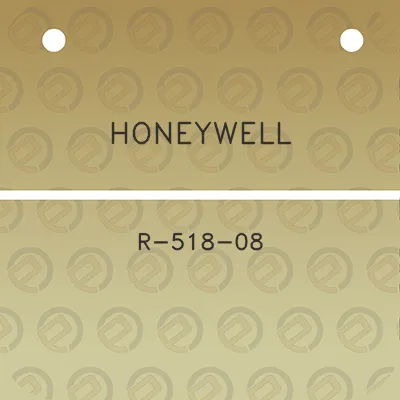 honeywell-r-518-08