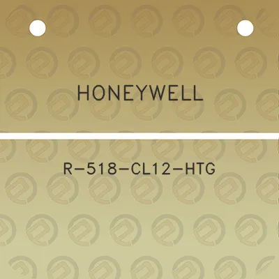 honeywell-r-518-cl12-htg