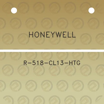 honeywell-r-518-cl13-htg