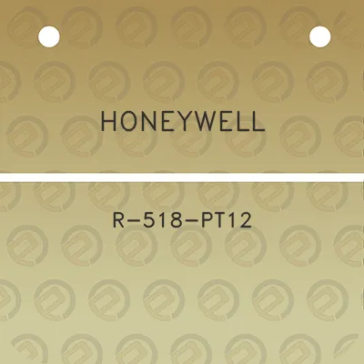 honeywell-r-518-pt12