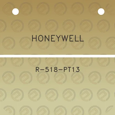 honeywell-r-518-pt13