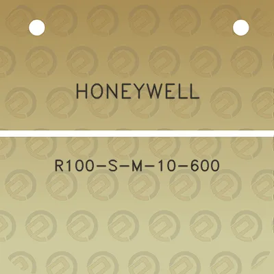 honeywell-r100-s-m-10-600