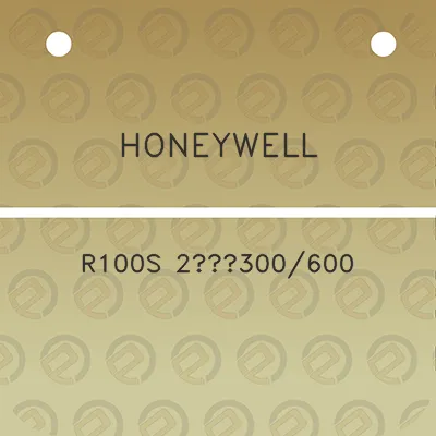 honeywell-r100s-2300600