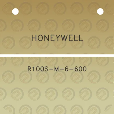 honeywell-r100s-m-6-600