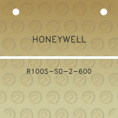 honeywell-r100s-s0-2-600