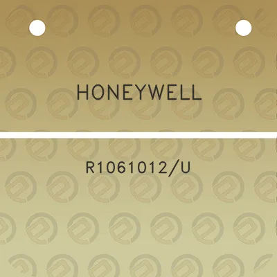 honeywell-r1061012u