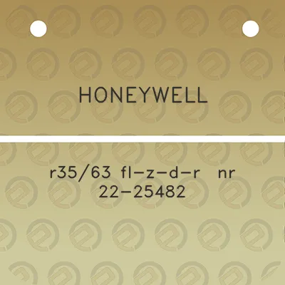 honeywell-r3563-fl-z-d-r-nr-22-25482