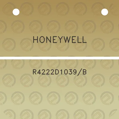 honeywell-r4222d1039b