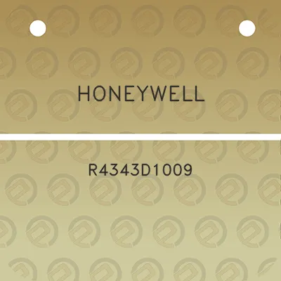 honeywell-r4343d1009