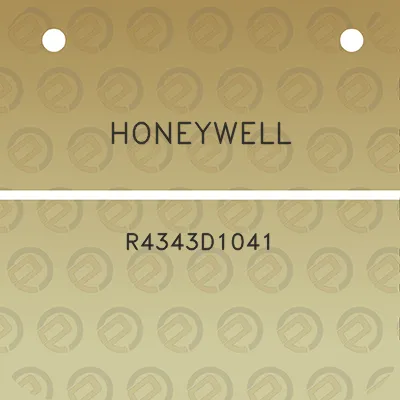 honeywell-r4343d1041