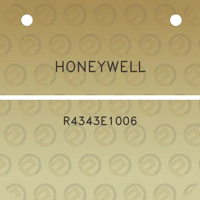 honeywell-r4343e1006