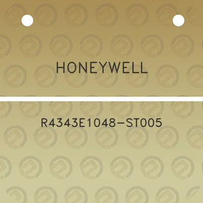 honeywell-r4343e1048-st005