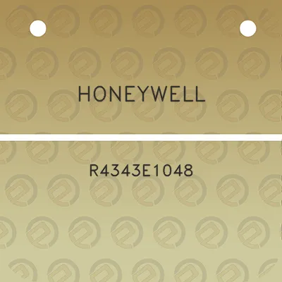 honeywell-r4343e1048