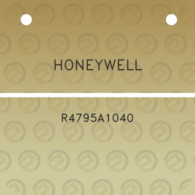 honeywell-r4795a1040