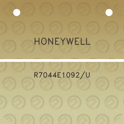 honeywell-r7044e1092u