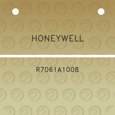 honeywell-r7061a1008