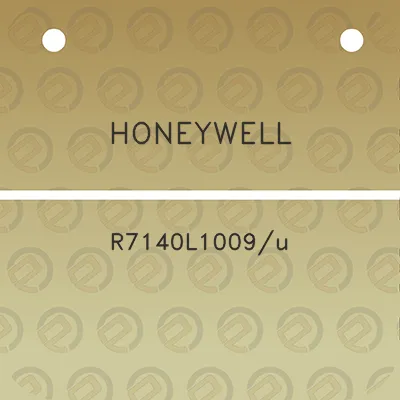 honeywell-r7140l1009u