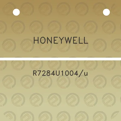 honeywell-r7284u1004u