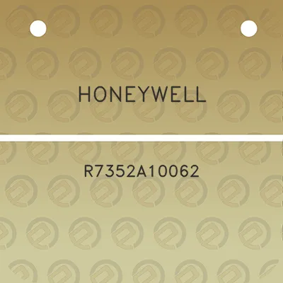 honeywell-r7352a10062