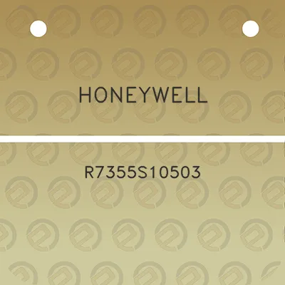 honeywell-r7355s10503