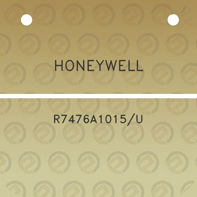 honeywell-r7476a1015u