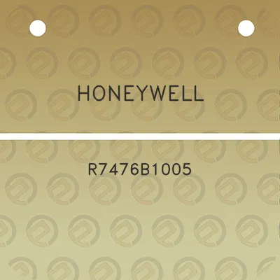 honeywell-r7476b1005