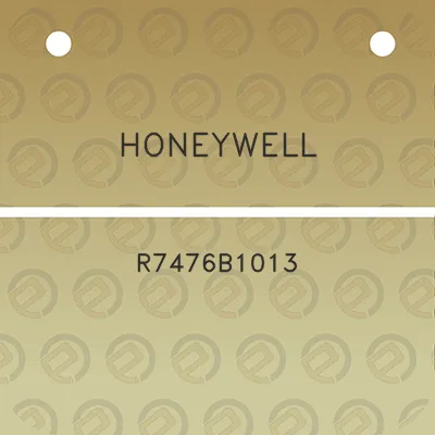 honeywell-r7476b1013