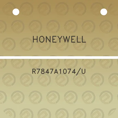 honeywell-r7847a1074u