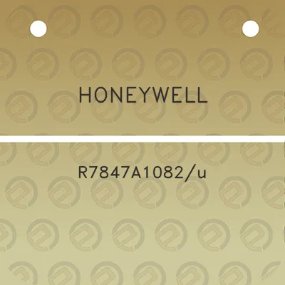 honeywell-r7847a1082u