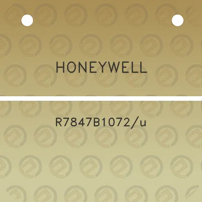 honeywell-r7847b1072u