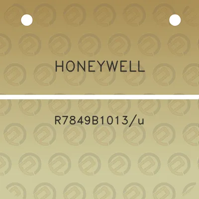 honeywell-r7849b1013u