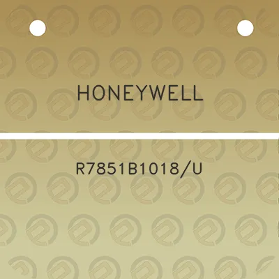 honeywell-r7851b1018u