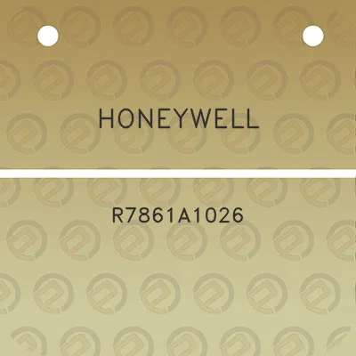 honeywell-r7861a1026