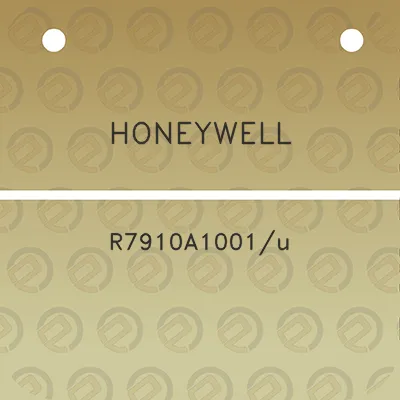 honeywell-r7910a1001u