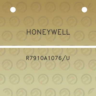 honeywell-r7910a1076u