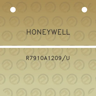 honeywell-r7910a1209u