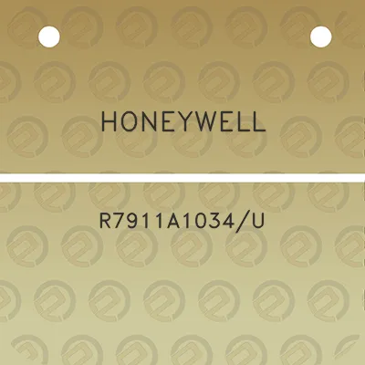 honeywell-r7911a1034u