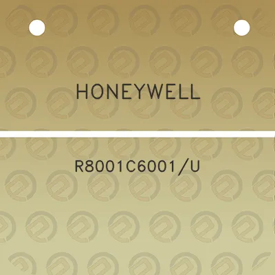 honeywell-r8001c6001u