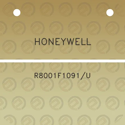 honeywell-r8001f1091u